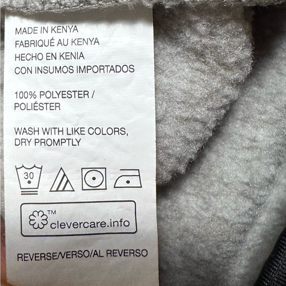 G.H. Bass & Co Mens Quarter Snap Fleece Sweater Heathered Gray/Green w/black S - Picture 13 of 16